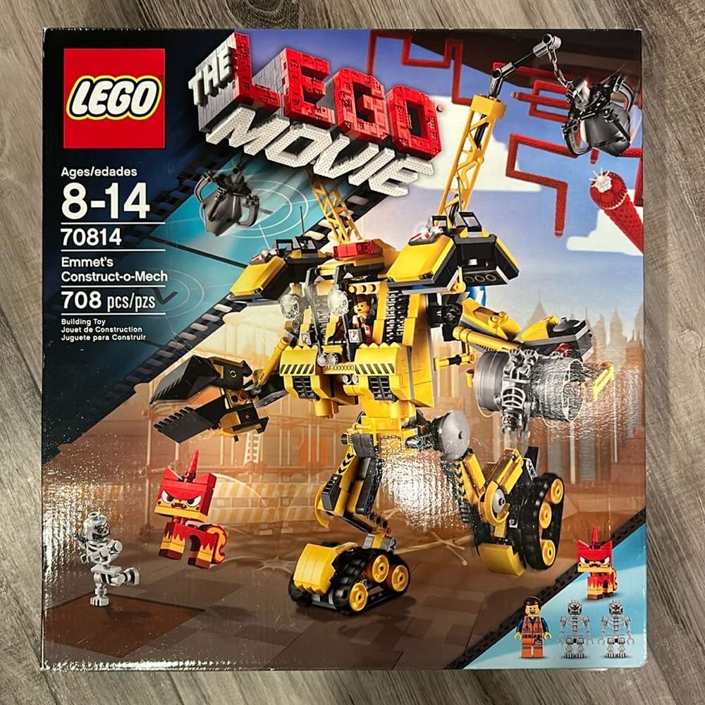 NEW The Leo Movie Emmet’s Construct-o-Mech 708 pieces